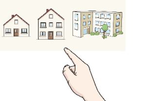 Zu Hause, eine Wohngruppe oder ein Wohnheim? Sie entscheiden selbst.