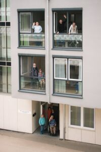 Foto vom Wohnhaus in der Clinchystraße